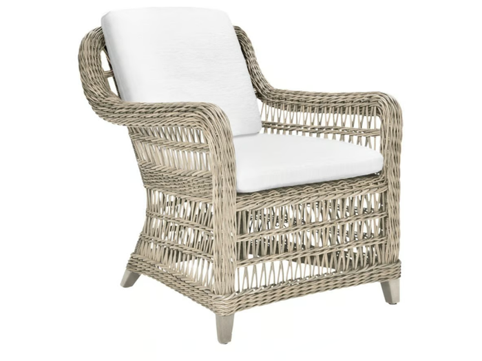 ARBOR - JanusFiber® armchair with armrests _ JANUS et Cie